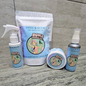 CBD spa wellness pamper kit