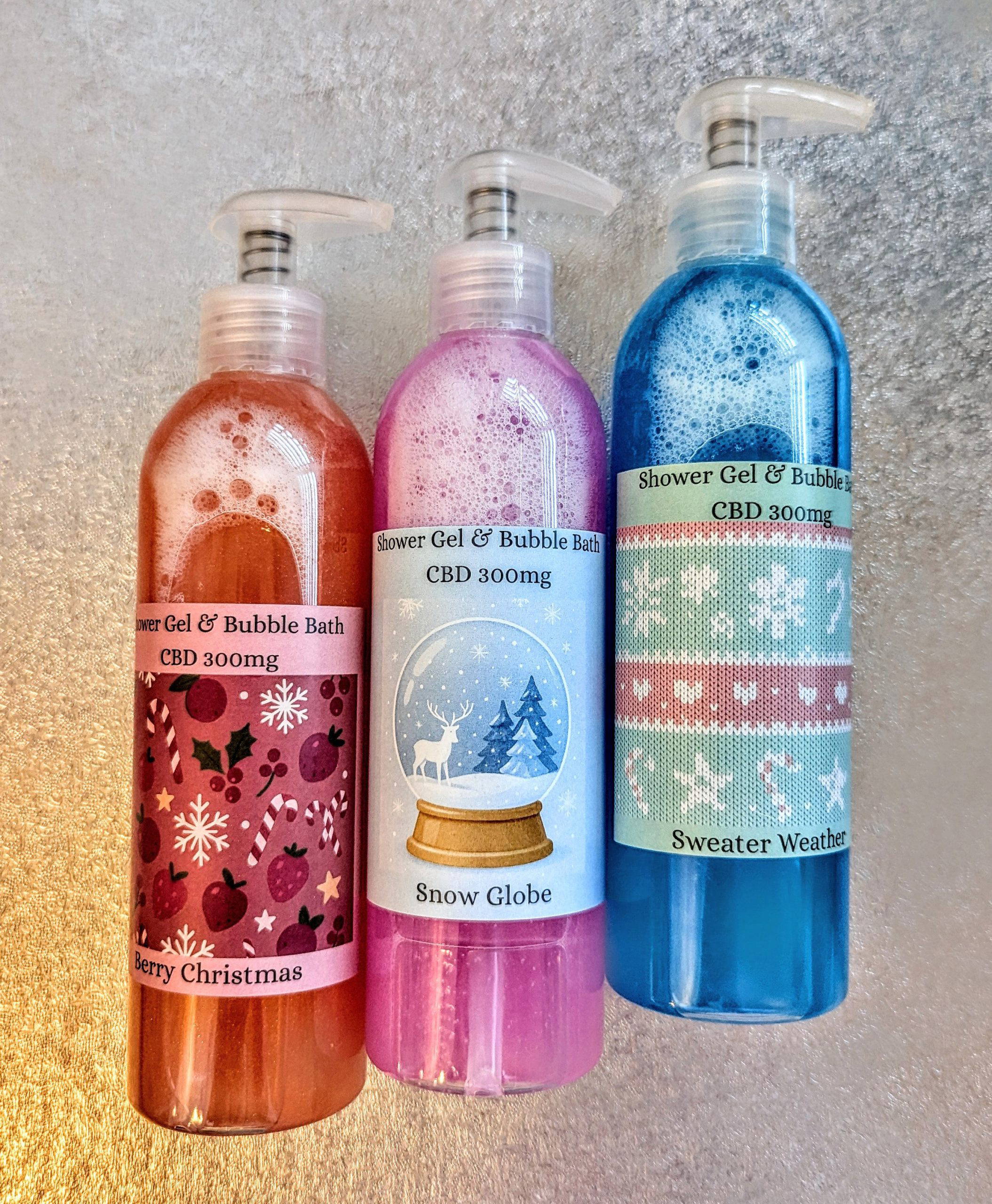 Christmas CBD Bubble Bath & Shower Gel